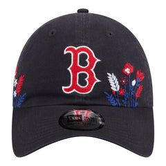 Boston Red Sox New Era Women's Wildflower Casual Classic Adjustable Hat - Navy - New Era on Sale