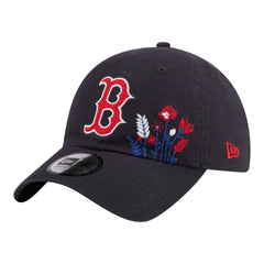 Boston Red Sox New Era Women's Wildflower Casual Classic Adjustable Hat - Navy - New Era on Sale