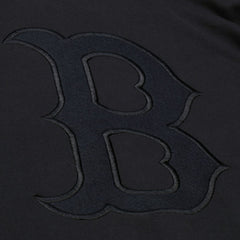 Boston Red Sox Mitchell & Ness Phantom Fleece Crewneck Sweatshirt - Black - Mitchell & Ness Discount