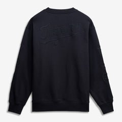 Detroit Tigers Mitchell & Ness Phantom Fleece Crewneck Sweatshirt - Black - Mitchell & Ness Online