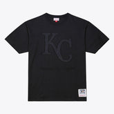 Kansas City Royals Mitchell & Ness Cooperstown Collection Phantom T-Shirt - Black - Mitchell & Ness on Sale
