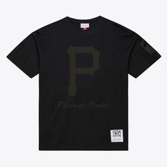 Pittsburgh Pirates Mitchell & Ness Cooperstown Collection Phantom T-Shirt - Black - Mitchell & Ness Sale