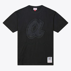 Atlanta Braves Mitchell & Ness Cooperstown Collection Phantom T-Shirt - Black - Mitchell & Ness Sale