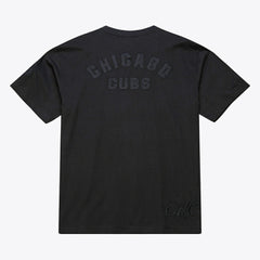 Chicago Cubs Mitchell & Ness Cooperstown Collection Phantom T-Shirt - Black - Mitchell & Ness on Sale