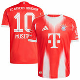 Jamal Musiala Bayern Munich Home 2025/26 Player Jersey Red - Adidas outlet