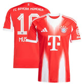 Jamal Musiala Bayern Munich Home 2025/26 Replica Player Jersey Red - Adidas Discount