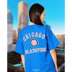 Chicago Cubs Mitchell & Ness x BLACKPINK T-Shirt - Royal - Limited Edition - Mitchell & Ness Sale