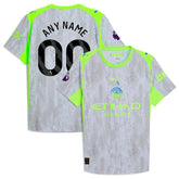 Manchester City 2025/26 Third Custom Jersey Green/Neon Green - Puma Discount