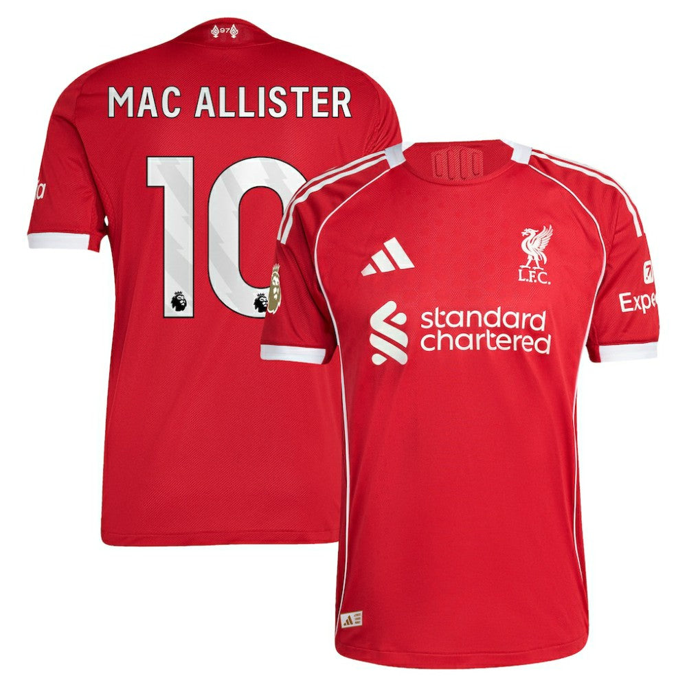 Alexis Mac Allister Liverpool 2025/26 Home Jersey Red - Adidas Discount
