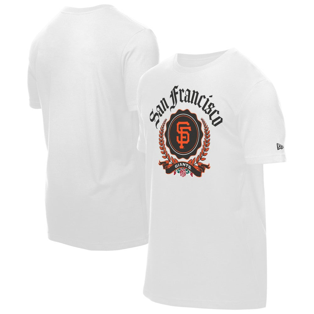 San Francisco Giants New Era Fleur Domestic T-Shirt - White - New Era on Sale