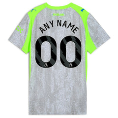Manchester City Women's 2025/26 Third Replica Custom Jersey Green/Neon Green - Puma outlet