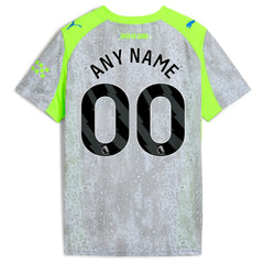 Manchester City Youth 2025/26 Third Replica Custom Jersey Green/Neon Green - Puma outlet