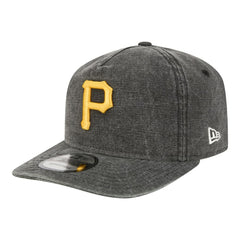 Pittsburgh Pirates New Era Denim Classic 19TWENTY Adjustable Hat - Black - New Era Lifestyle