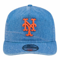 New York Mets New Era Throwback Denim Classic 19TWENTY Adjustable Hat - Royal - New Era Lifestyle