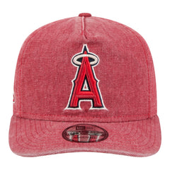 Los Angeles Angels New Era Denim Classic 19TWENTY Adjustable Hat - Red - New Era Lifestyle
