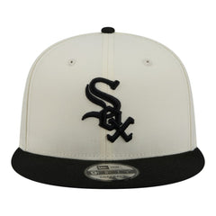 Chicago White Sox New Era Localized 9FIFTY Snapback Hat - Cream/Black - New Era Sale