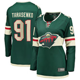 Vladimir Tarasenko Minnesota Wild Fanatics Women's Home Breakaway Jersey - Green - NHL 203292092