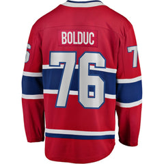 Zack Bolduc Montreal Canadiens Fanatics Home Breakaway Jersey - Red - NHL 203292095