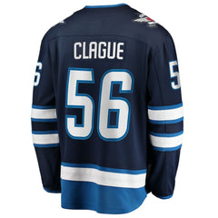 Kale Clague Winnipeg Jets Fanatics Home Breakaway Jersey - Navy - NHL 203292105