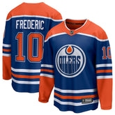 Trent Frederic Edmonton Oilers Fanatics Home Breakaway Jersey - Royal - NHL 203292111