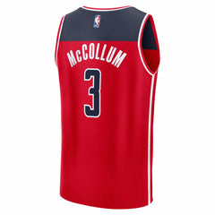 CJ McCollum Washington Wizards Youth Fast Break Replica Player Jersey Icon Edition Red | Fanatics US