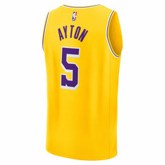 Deandre Ayton Los Angeles Lakers Fast Break Replica Player Jersey Icon Edition Gold | Fanatics US