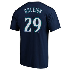 Cal Raleigh Seattle Mariners Fanatics Big & Tall Name & Number T-Shirt - Navy - Fanatics Discount