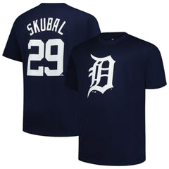 Tarik Skubal Detroit Tigers Fanatics Big & Tall Name & Number T-Shirt - Navy - Fanatics Discount