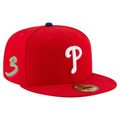 Bryce Harper Philadelphia Phillies New Era 2025 Player’s Weekend 59FIFTY Fitted Hat - Red - New Era Discount