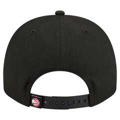 Atlanta Hawks Injection Cartoon Logo A-Frame 9FIFTY Adjustable Hat Black | New Era for sale