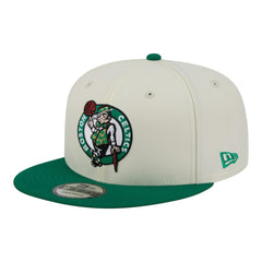 Boston Celtics Injection Localized 9FIFTY Snapback Hat White | New Era for sale