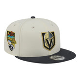 Vegas Golden Knights New Era Injection Localized Two-Tone 9FIFTY Snapback Hat - White/Charcoal - NHL 203293136
