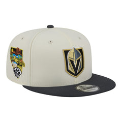 Vegas Golden Knights New Era Injection Localized Two-Tone 9FIFTY Snapback Hat - White/Charcoal - NHL 203293136