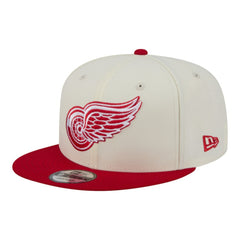 Detroit Red Wings New Era Injection Localized Two-Tone 9FIFTY Snapback Hat - White/Red - NHL 203293145
