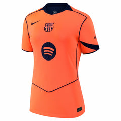 Barcelona Women's 2025/26 Third Replica Jersey Orange - Nike Discount