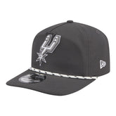San Antonio Spurs Tonal Rope 19TWENTY Adjustable Hat Graphite | New Era US