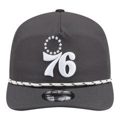 Philadelphia 76ers Tonal Rope 19TWENTY Adjustable Hat Graphite | New Era discount