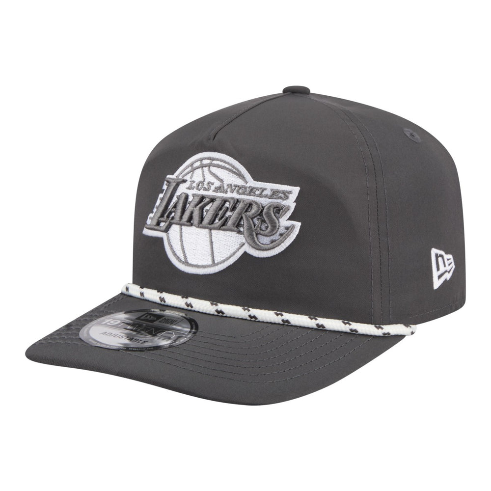 Los Angeles Lakers Tonal Rope 19TWENTY Adjustable Hat Graphite | New Era Lifestyle
