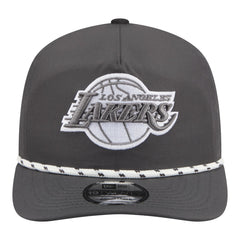 Los Angeles Lakers Tonal Rope 19TWENTY Adjustable Hat Graphite | New Era Lifestyle