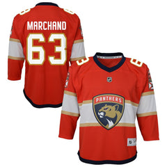 Brad Marchand Florida Panthers Outerstuff Youth Home Replica Jersey - Red - NHL 203294023