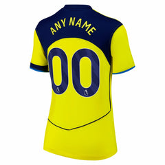 Tottenham Hotspur Women's 2025/26 Third Replica Custom Jersey Yellow - Nike