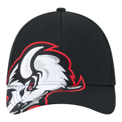 Buffalo Sabres New Era Oversized Logo M-Crown Flex 39THIRTY Hat - Black - NHL 203294102