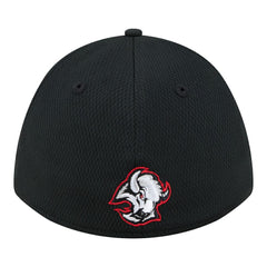Buffalo Sabres New Era Oversized Logo M-Crown Flex 39THIRTY Hat - Black - NHL 203294102