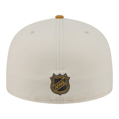 Boston Bruins New Era Colorpack Two-Tone 59FIFTY Fitted Hat - Cream/Tan - NHL 203294172