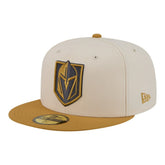 Vegas Golden Knights New Era Colorpack Two-Tone 59FIFTY Fitted Hat - Cream/Tan - NHL 203294188