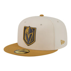 Vegas Golden Knights New Era Colorpack Two-Tone 59FIFTY Fitted Hat - Cream/Tan - NHL 203294188