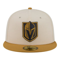 Vegas Golden Knights New Era Colorpack Two-Tone 59FIFTY Fitted Hat - Cream/Tan - NHL 203294188
