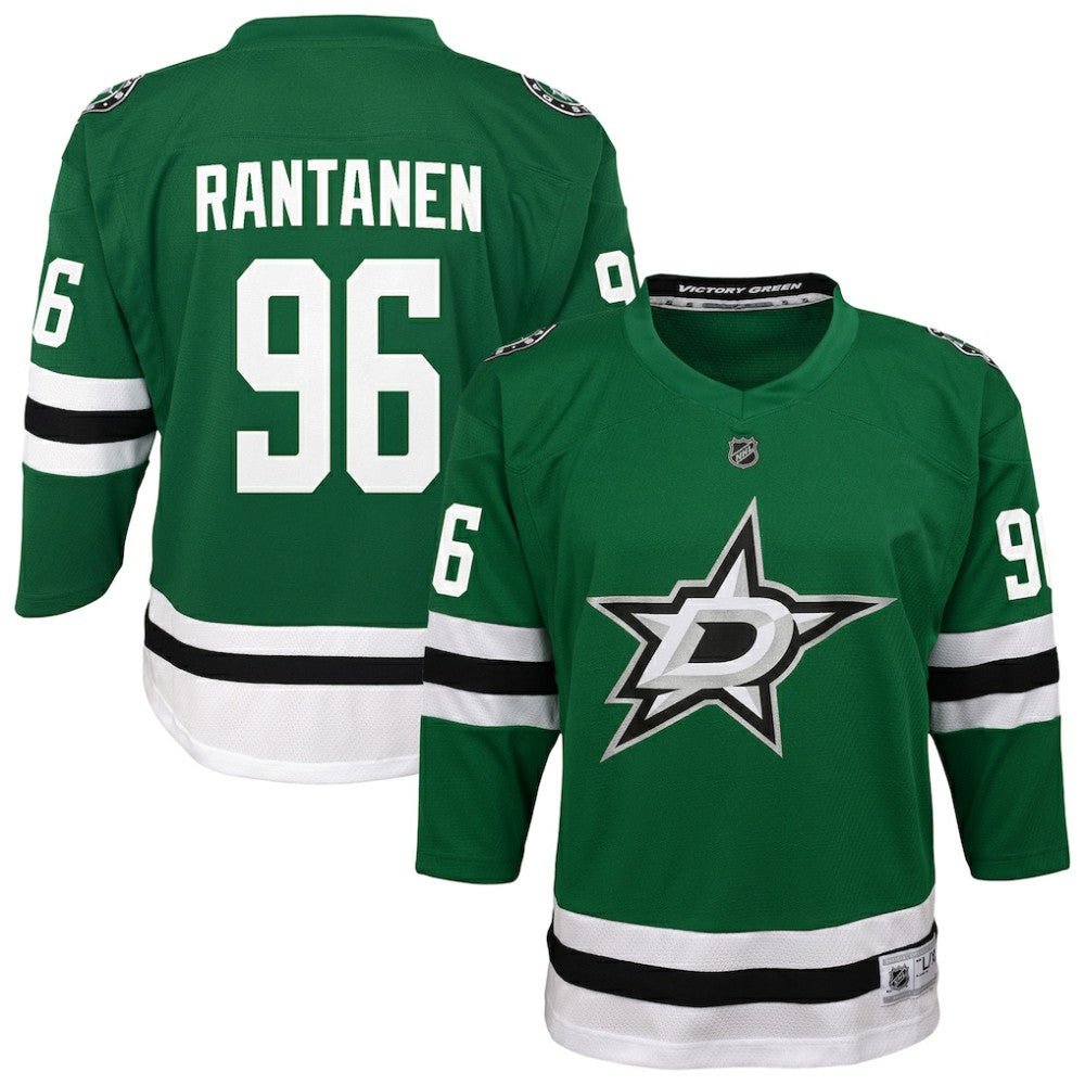 Mikko Rantanen Dallas Stars Outerstuff Youth Replica Jersey - Kelly Green - NHL 203294285