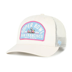 47 brand Super Bowl LX '47 Leland Adjustable Trucker Hat Natural