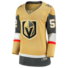 Dylan Coghlan Vegas Golden Knights Fanatics Women's Home Breakaway Jersey - Gold - NHL 203295005
